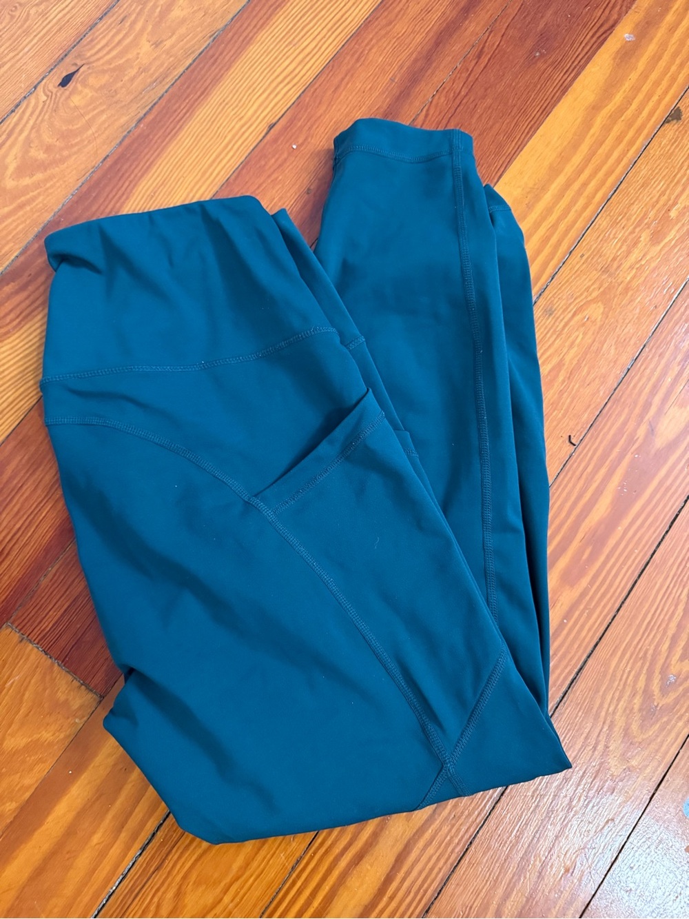 90 Degree By Reflex Teal Performance Leggings